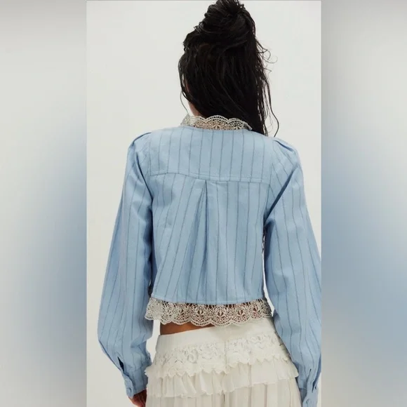 Bali Jude Top in chambray - Picture 5 of 8